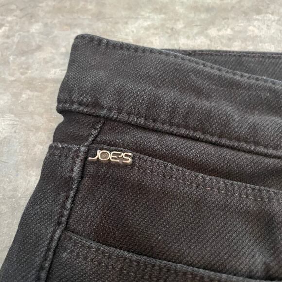 Joe's Jeans Skinny Ankle Denim Jeans Womens 30 USA Black Stretch - Picture 2 of 16